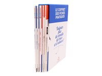 Coffret de l'intégrale des livres de fiches pratiques (6 livres) - ensemble de livres de référence - français ART0359
