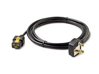 APC - Câble d'alimentation - IEC 60320 C19 pour BS 1363A (M) - CA 240 V - 13 A - 3 m - verrouillé - noir - pour P/N: SMT2200I-AR, SMT2200R2I-AR, SMT3000I-AR, SMT3000R2I-AR, SMX3000HVTUS, SRT10RMXLIX806 AP8756