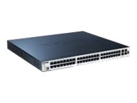 D-Link xStack DGS-3120-48PC - Commutateur - Géré - 44 x 10/100/1000 + 4 x SFP Gigabit combiné - de bureau - PoE DGS-3120-48PC/SI