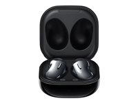 Samsung Galaxy Buds Live - Écouteurs sans fil avec micro - intra-auriculaire - Bluetooth - Suppresseur de bruit actif - noir mystique SM-R180NZKAEUB