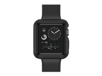 OtterBox EXO EDGE - Pare-chocs pour montre intelligente - polycarbonate, TPE - noir - pour Apple Watch (38 mm) 77-63617