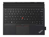 Lenovo ThinkPad X1 Tablet Thin Keyboard gen 2 - Clavier - avec ClickPad, Trackpoint - rétro-éclairé - portugais - noir minuit - pour ThinkPad X1 Tablet (2nd Gen) 20JB, 20JC 4X30N74078