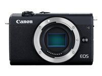 Canon EOS M200 - Appareil photo numérique - sans miroir - 24.1 MP - APS-C - 4K / 25 pi/s - 3x zoom optique objectif EF-M 15 - 45 mm IS STM - Wi-Fi, Bluetooth - noir 3699C010