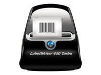 DYMO LabelWriter 450 Turbo - Imprimante d'étiquettes - thermique direct - rouleau (6,2 cm) - 600 x 300 ppp - jusqu'à 71 étiquettes/minute - USB S0838820