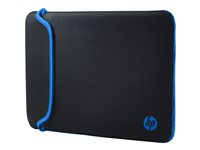 HP Notebook Sleeve - Housse d'ordinateur portable - 11.6" - noir, bleu - pour Chromebook 11; Chromebook x360; Envy 13; Pavilion x360; Spectre x2; x360; Stream 11; x360 V5C21AA#ABB