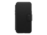 OtterBox - Étui à rabat pour téléphone portable - avec MagSafe - cuir synthétique, aimant - noir ombré - pour Apple iPhone 13 Pro Max 77-86907