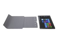 Targus Signature Folio Wrap - Protection à rabat pour tablette - polyuréthane - gris - pour Microsoft Surface Pro (Mi-2017), Pro 4, Pro 6 THZ681GL