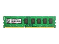 Transcend JetRAM - DDR3 - 4 Go - DIMM 240 broches - 1333 MHz / PC3-10600 - CL9 - mémoire sans tampon - NON ECC JM1333KLH-4G