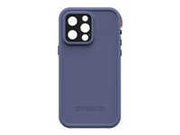 OtterBox FRE - Étui de protection étanche pour téléphone portable - compatibilité avec MagSafe - 50 % de plastique recyclé - valor - pour Apple iPhone 14 Pro Max 77-90201