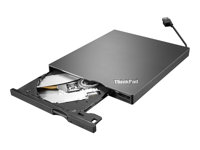 Lenovo ThinkPad UltraSlim USB DVD Burner - Lecteur de disque - DVD±RW (±R DL)/DVD-RAM - SuperSpeed USB 3.0 - externe - CRU 4XA0E97775