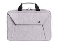 DICOTA Slim Case EDGE - Sacoche pour ordinateur portable - 14" - 15.6" - gris clair D31388