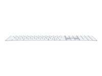 Apple Magic Keyboard with Numeric Keypad - Clavier - Bluetooth - Suédois - argent MQ052S/A