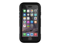 Griffin Survivor Summit - Boîtier de protection pour téléphone portable - robuste - silicone, polycarbonate, élastomère thermoplastique (TPE) - noir - pour Apple iPhone 6 Plus GB41615