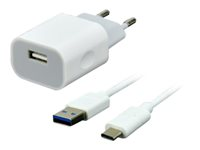 MCL Samar - Adaptateur secteur - 2.4 A (USB) - sur le câble : USB-C PS-5DC/CZ-1M