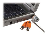 Kensington MicroSaver Custom Keyed Ultra Notebook Lock - Master - Câble de sécurité - argent - 1.8 m K67705M