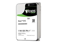 Seagate Exos X12 ST12000NM0017 - Disque dur - chiffré - 12 To - interne - 3.5" - SATA 6Gb/s - 7200 tours/min - mémoire tampon : 256 Mo - Self-Encrypting Drive (SED) ST12000NM0017