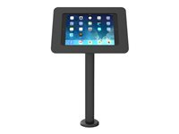 Compulocks Rokku Rise iPad 9.7" / Galaxy Tab A 9.7" / S2 9.7" / S3 9.7" Counter Top Kiosk 8" Black - Pied - pour tablette - noir - ordinateur de bureau TCDP01260ROKB