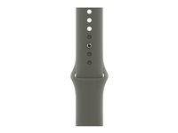 Apple - Bracelet pour montre intelligente - 45 mm - 140 - 210 mm - olive MR2T3ZM/A