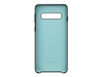 Samsung Silicone Cover EF-PG973 - Coque de protection pour téléphone portable - silicone - noir - pour Galaxy S10, S10 (Unlocked), S10 Enterprise Edition EF-PG973TBEGWW