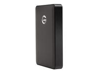 G-Technology G-DRIVE Mobile - Disque dur - 3 To - externe (portable) - USB 3.0 - 5400 tours/min - noir 0G04865