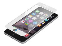 ZAGG invisibleSHIELD Glass Contour - Protection d'écran - blanc - pour Apple iPhone 6 Plus, 6s Plus IPPPGS-WH0