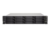 QNAP TS-1232XU-RP - Serveur NAS - 12 Baies - rack-montable - SATA 6Gb/s - RAID 0, 1, 5, 6, 10, 50, JBOD, 60 - Gigabit Ethernet / 10 Gigabit Ethernet - iSCSI - 2U TS-1232XU-RP