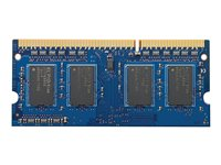 HP - DDR3L - 4 Go - SO DIMM 204 broches - 1600 MHz / PC3-12800 - 1.35 V - mémoire sans tampon - non ECC - pour HP 250 G5 (DDR3); EliteBook 745 G3, 755 G3, 840 G1; ProBook 430 G3 (DDR3), 440 G3 (DDR3) H6Y75ET#AC3