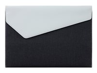 Acer - Étui protecteur pour tablette - synthétique, tissu - gris, Blanc marbré - pour One 10 NP.BAG1A.237