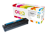 OWA - Cyan - cartouche de toner (équivalent à : HP CB541A ) - pour HP Color LaserJet CM1312 MFP, CM1312nfi MFP, CP1215, CP1515n, CP1518ni K15105OW