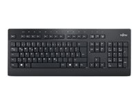 Fujitsu KB955 - Clavier - USB - Français - pour Celsius M7010, R970; FUTRO S5010, S7010, S9010; LIFEBOOK U7310, U7410, U7510, U9310 S26381-K955-L440