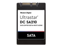 WD Ultrastar SA210 HBS3A1996A7E6B1 - Disque SSD - chiffré - 960 Go - interne - 2.5" - SATA 6Gb/s - Self-Encrypting Drive (SED), TCG Opal Encryption 2.01 0TS1651