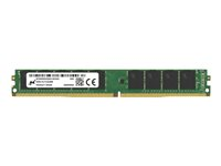 Micron - DDR4 - module - 16 Go - DIMM 288 broches - 3200 MHz / PC4-25600 - CL22 - 1.2 V - mémoire sans tampon - ECC - VMware vSphere Loyalty Program (VLP) MTA18ADF2G72AZ-3G2R