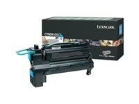 Lexmark - À rendement extrêmement élevé - cyan - original - cartouche de toner LRP - pour Lexmark CS796de 24B5828