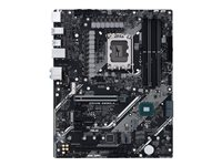 ASUS PRIME Z690-A - Carte-mère - ATX - Socket LGA1700 - Z690 Chipset - USB-C Gen2, USB 3.2 Gen 1, USB 3.2 Gen 2, USB-C Gen 2x2 - 2.5 Gigabit LAN - carte graphique embarquée (unité centrale requise) - audio HD (8 canaux) 90MB18L0-M0EAY0