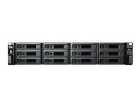 Synology RackStation RS2423RP+ - Serveur NAS - 12 Baies - rack-montable - SATA 6Gb/s - RAID RAID 0, 1, 5, 6, 10, JBOD - RAM 8 Go - Gigabit Ethernet / 10 Gigabit Ethernet - iSCSI support - 2U RS2423RP+