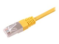 Uniformatic - Cordon de raccordement - RJ-45 (M) pour RJ-45 (M) - 2 m - UTP - CAT 6 - jaune 23302