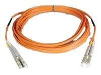 Uniformatic - Câble réseau - LC multi-mode (M) pour LC multi-mode (M) - 3 m - fibre optique - 62,5 / 125 microns - OM1 - sans halogène 21073