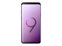 Samsung Galaxy S9+ - 4G smartphone - double SIM - RAM 6 Go / Mémoire interne 64 Go - microSD slot - écran OEL - 6.2" - 2960 x 1440 pixels - 2x caméras arrière 12 MP, 12 MP - front camera 8 MP - ultraviolet SM-G965FZPDXEF