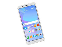 Huawei Y6 2018 - 4G smartphone - double SIM - RAM 2 Go / Mémoire interne 16 Go - microSD slot - Écran LCD - 5.7" - 1440 x 720 pixels - rear camera 13 MP - front camera 5 MP - or 51092HJX