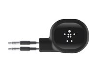 Belkin Retractable Audio Cable - Câble audio - mini jack stéréo (M) pour mini jack stéréo (M) - 1 m - rétractable AV10094BT1M