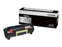 Lexmark 500XA - À rendement extrêmement élevé - noir - original - cartouche de toner LCCP - pour Lexmark MS410d, MS410dn, MS415dn 50F0XA0