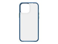 LifeProof SEE - Coque de protection pour téléphone portable - 45 % de plastique recyclé - bleu indéfectible - pour Apple iPhone 13 Pro Max 77-83631