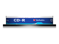 Verbatim - 10 x CD-R - 700 Mo (80 min) 52x - spindle 43437