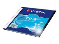 Verbatim DataLife - CD-R - 700 Mo (80 min) 52x - boîtier CD 43347