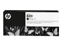 HP 831C - 775 ml - noir - original - cartouche d'encre - pour Latex 310, 315, 330, 335, 360, 365, 370, 375, 560, 570 CZ694A
