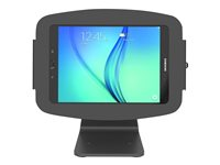 Compulocks Space 360 Galaxy Tab E 8" Counter Top Kiosk Black - Kit de montage (support, enceinte) - pour tablette - verrouillable - acier, aluminium de haute qualité - noir - Taille d'écran : 8" - pour Samsung Galaxy Tab E (8 ") 303B680EGEB