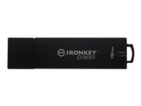 IronKey D300 - Clé USB - chiffré - 128 Go - USB 3.0 - FIPS 140-2 Level 3 IKD300/128GB