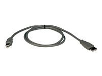 Tripp Lite 3ft USB Cable Hi-Speed Shielded USB 2.0 A/B Male /Male 3' - Câble USB - USB (M) pour USB type B (M) - USB 2.0 - 91.4 cm - noir U021-003