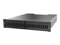 Lenovo ThinkSystem DS4200 SFF FC/iSCSI Dual Controller Unit - Baie de disques - 24 Baies (SAS-3) - 8Gb Fibre Channel, iSCSI (1 GbE), iSCSI (10 GbE), 16Gb Fibre Channel (externe) - rack-montable - 2U 4617A11