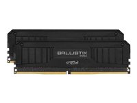 Ballistix MAX - DDR4 - kit - 32 Go: 2 x 16 Go - DIMM 288 broches - 4400 MHz / PC4-35200 - CL19 - mémoire sans tampon - non ECC - noir BLM2K16G44C19U4B
